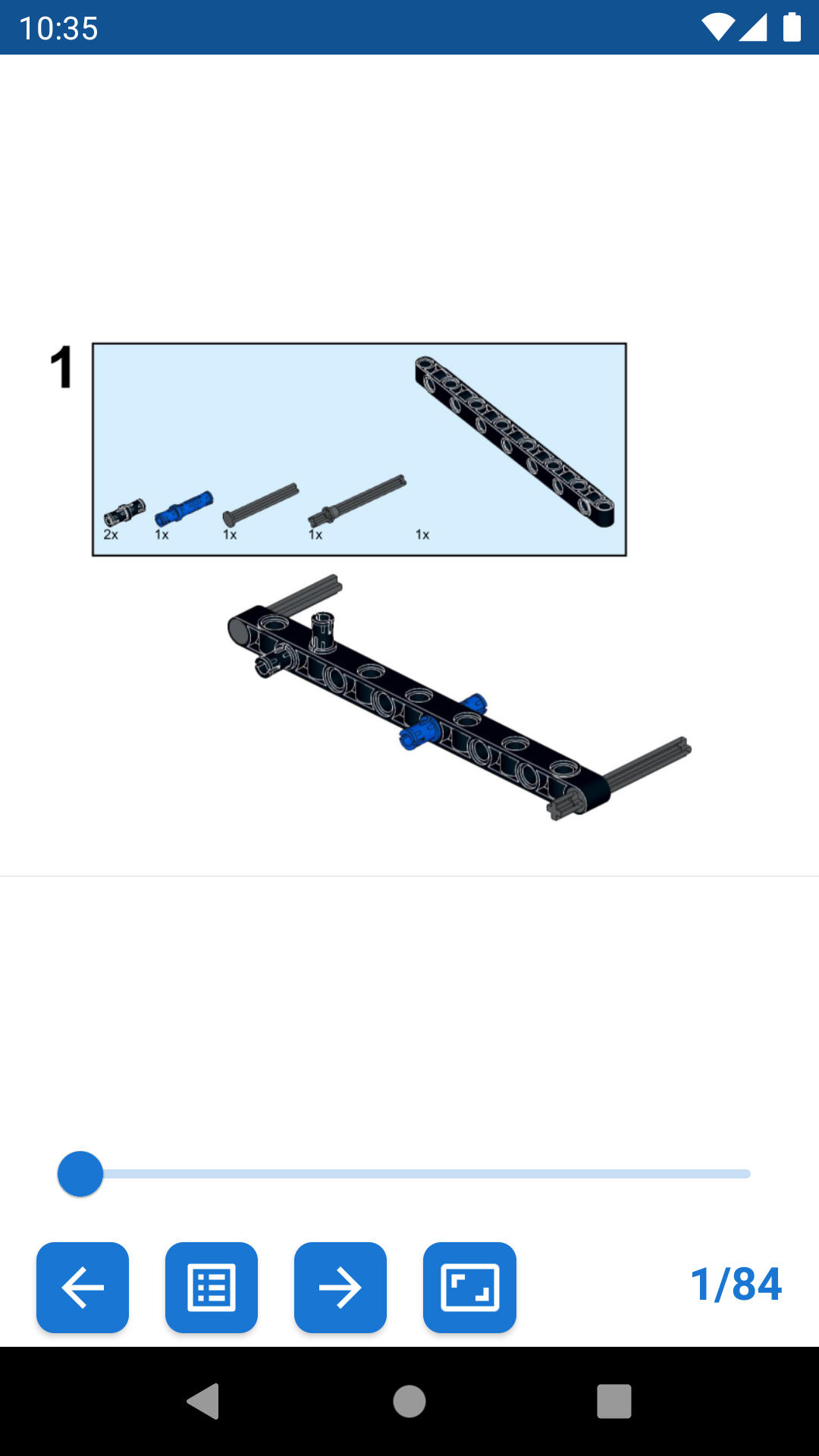 Lego Building Instructions Android Phone Screenshots