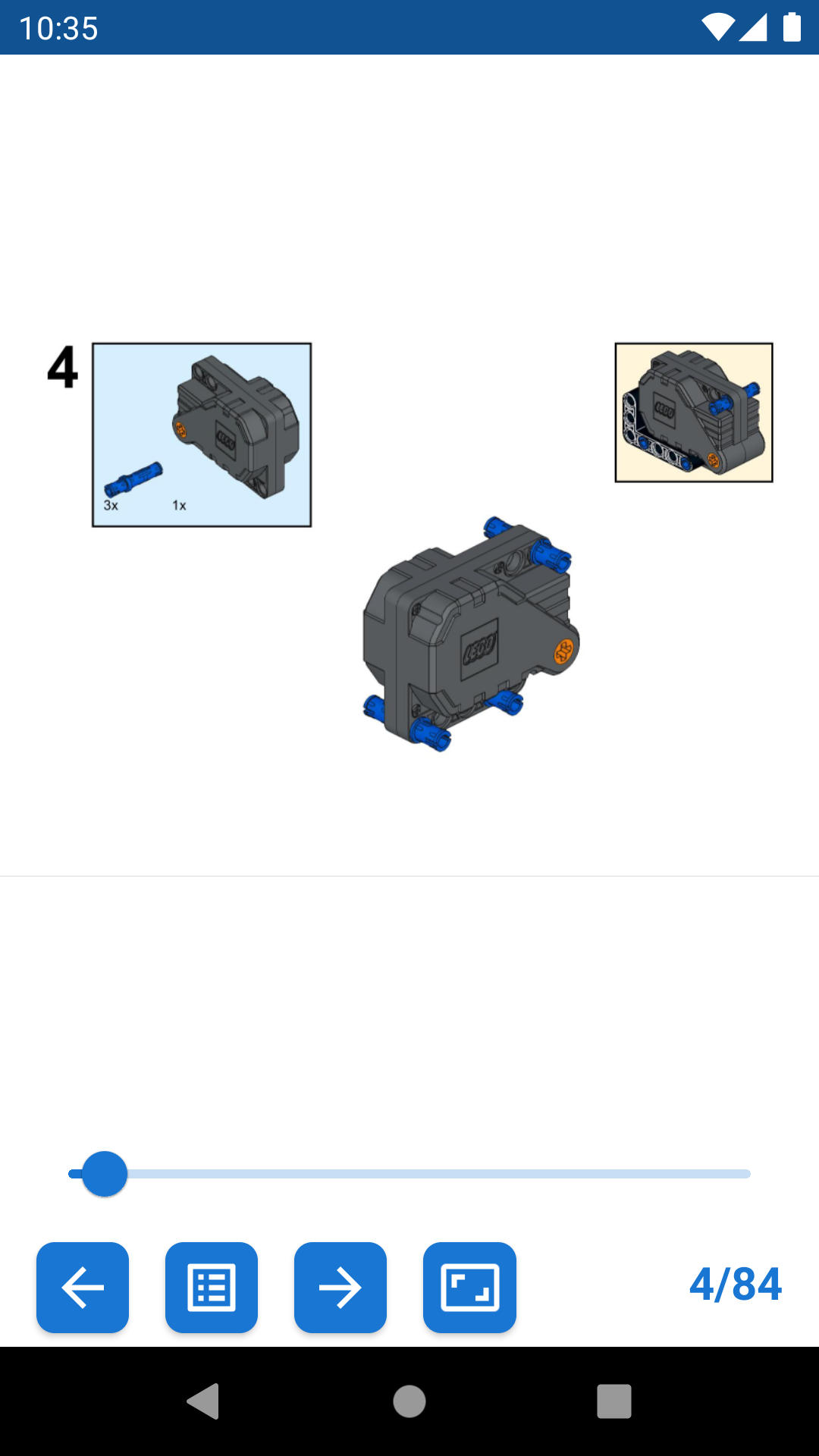 Lego Building Instructions Android Phone Screenshots