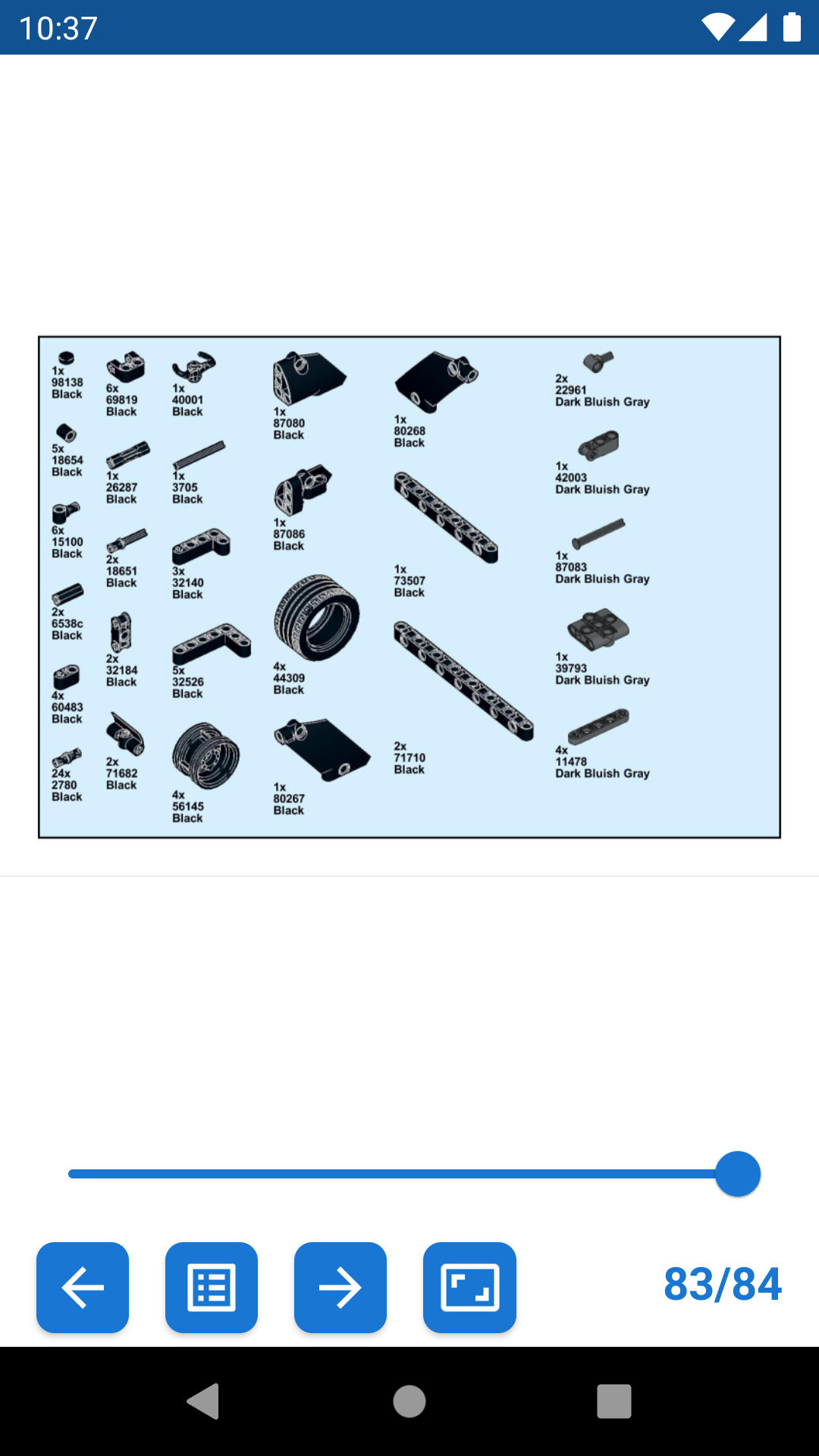 Lego Building Instructions Android Phone Screenshots