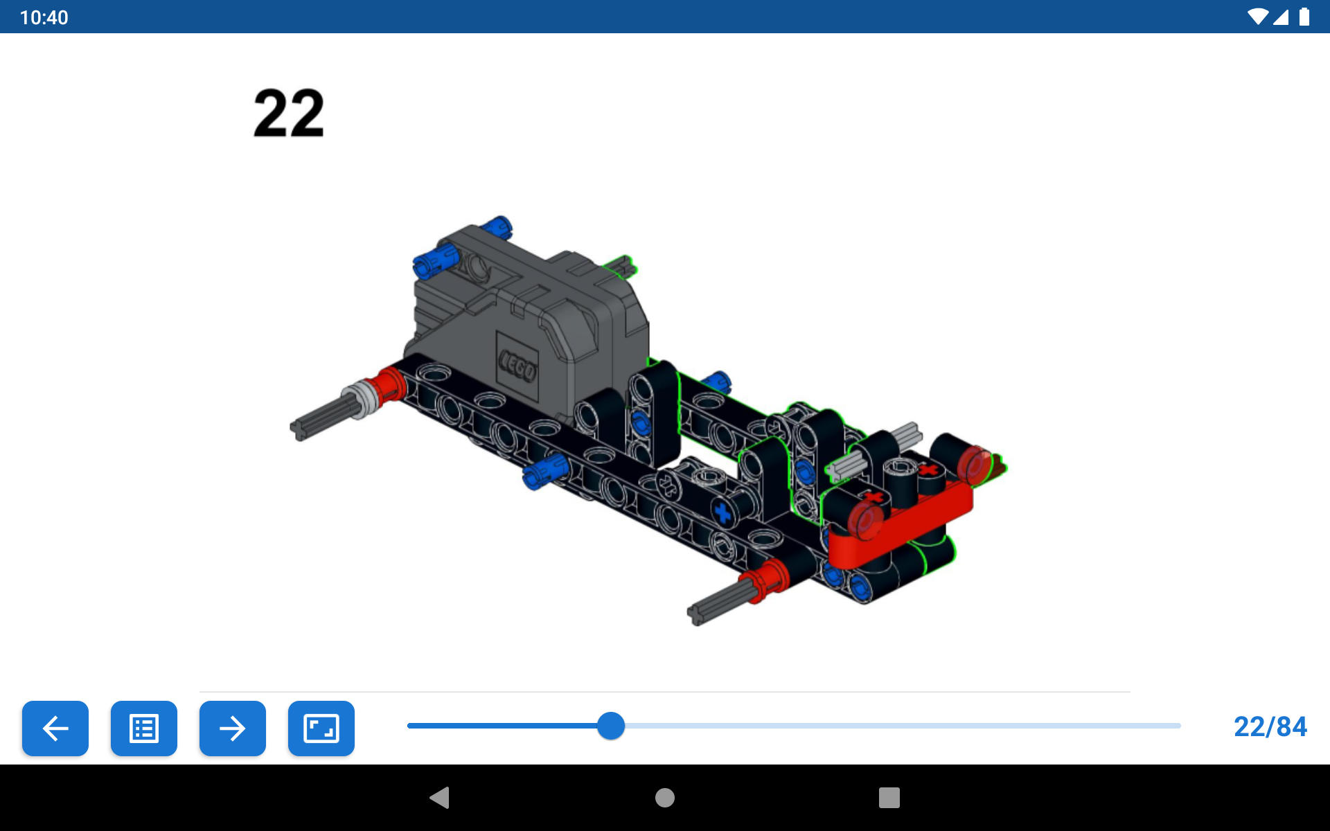 Lego Building Instructions Android Tablet Screenshots