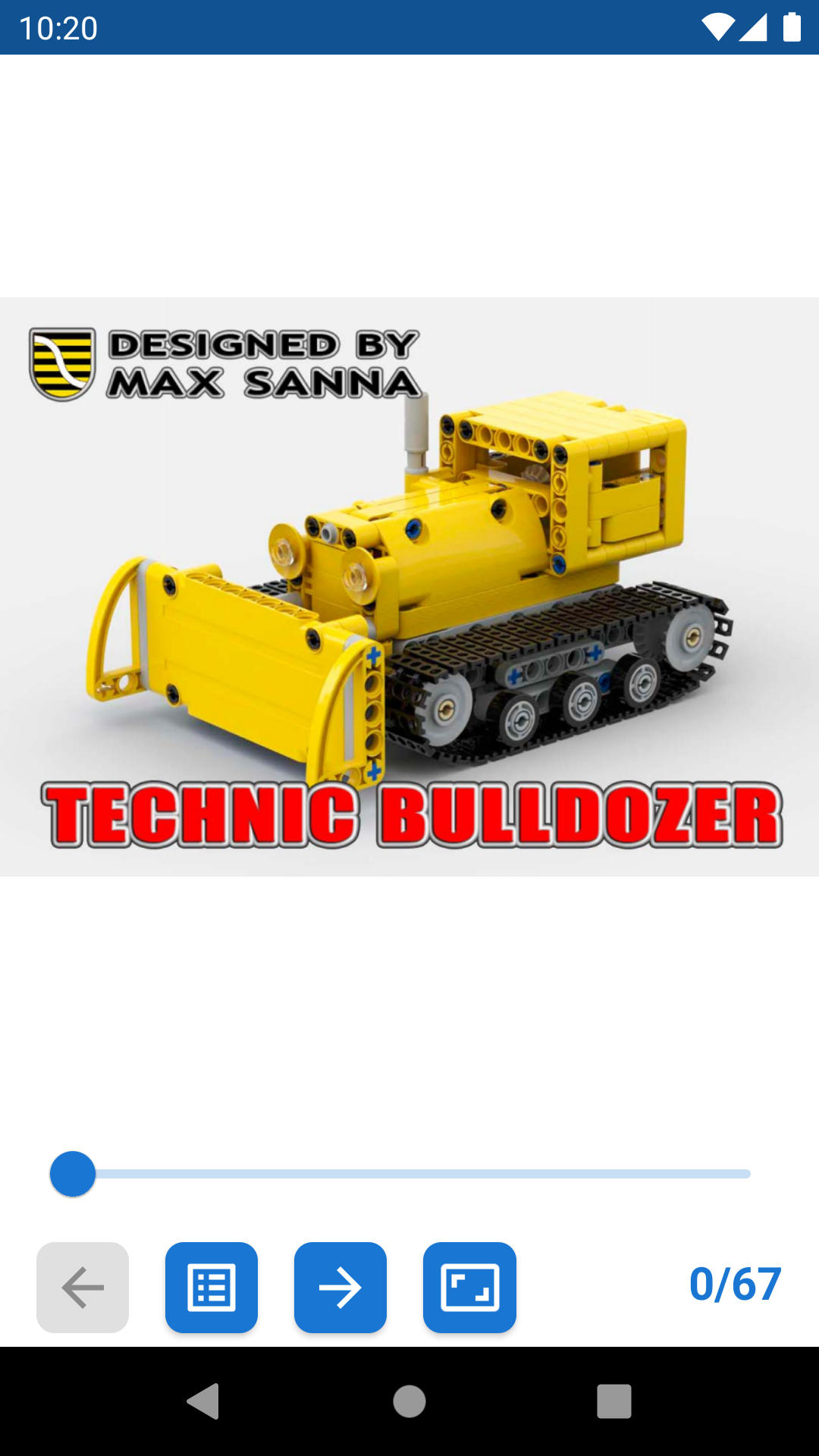 Lego Technic Building Instructions Android Phone Screenshots